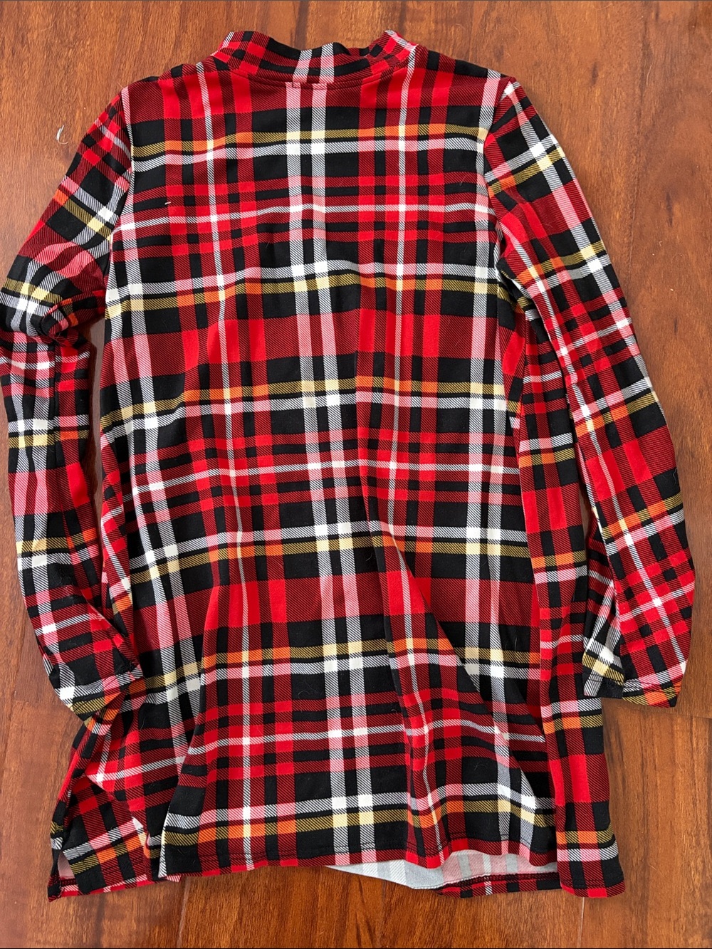 Forever 21 Girls Red Black White Plaid Mini Dress